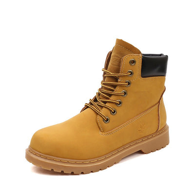 Botas mujer gamuza y suela gruesa - Alisse