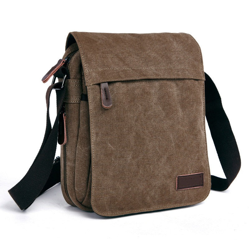 Bandolera para hombre de lona resistente estilo urbano - Matthieu