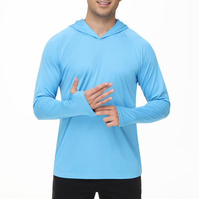 Camiseta hombre manga larga capucha – Drogus