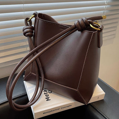 Bolso de hombro para mujer de piel sintética diseño minimalista - Rita