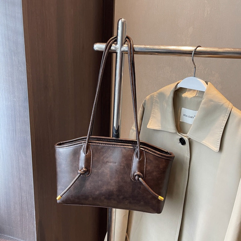 Bolso de hombro para mujer de piel sintética estilo estructurado - Mireia