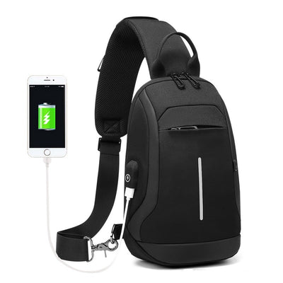Bolso cruzado para hombre antirrobo impermeable estilo urbano - Matteo