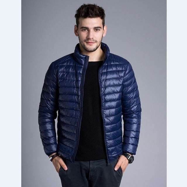 Chaqueta acolchada ligera hombre con capucha y cremallera - Tidus