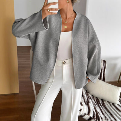 Chaqueta envolvente con cinturon para mujer - Bitia