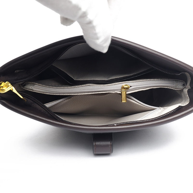 Bolso bandolera para mujer efecto de piel diseño estructurado estilo cubo - Mireia