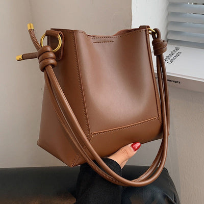 Bolso de hombro para mujer de piel sintética diseño minimalista - Rita