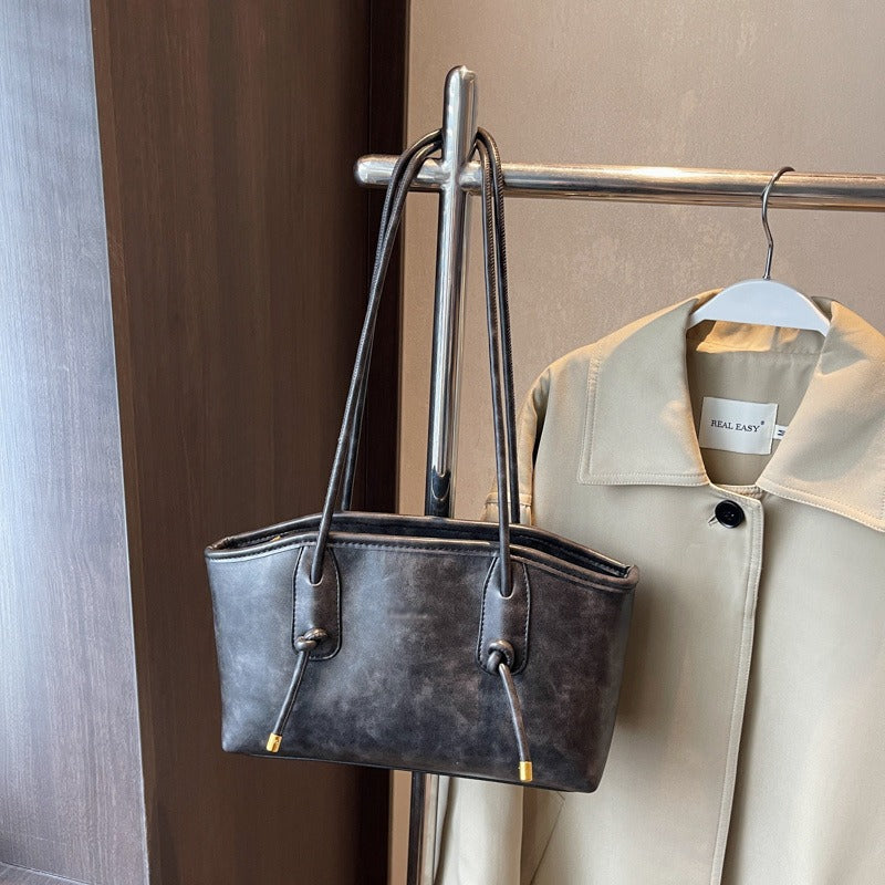 Bolso de hombro para mujer de piel sintética estilo estructurado - Mireia