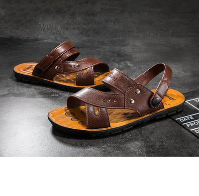 Sandalias para hombre de piel sintética estilo casual - Bruno