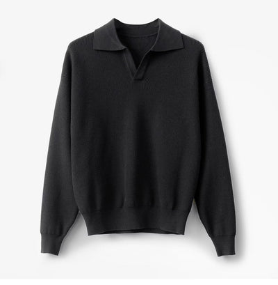 Suéter polo de punto para hombre - Mervik