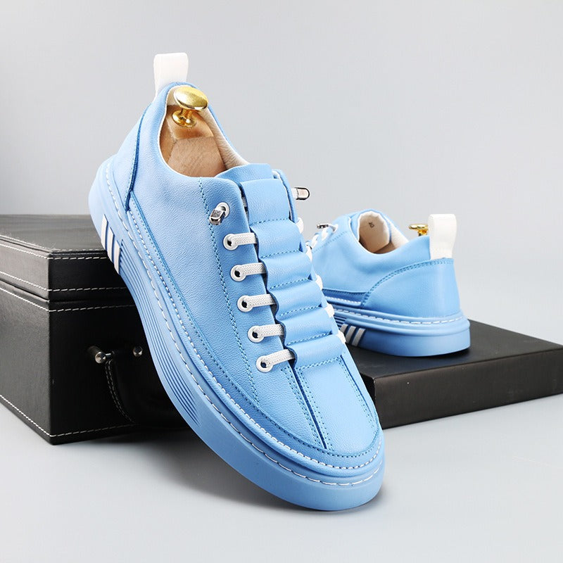 Zapatillas casuales para hombre con diseño acolchado y cordones metálicos - Aurélien