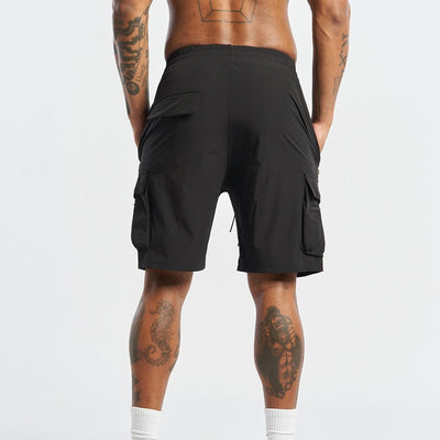 Pantalón corto para hombre bolsillos cargo estilo casual - Malik