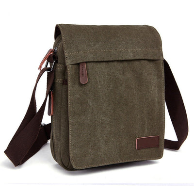 Bandolera para hombre de lona resistente estilo urbano - Matthieu