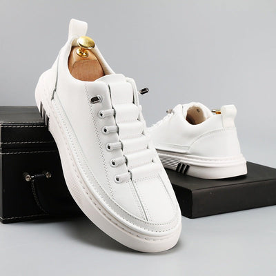 Zapatillas casuales para hombre con diseño acolchado y cordones metálicos - Aurélien