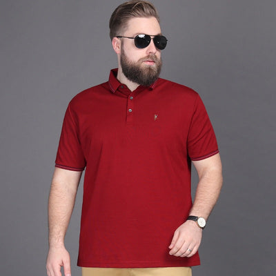 Polo hombre algodón piqué clásico cuello contraste - Henrik