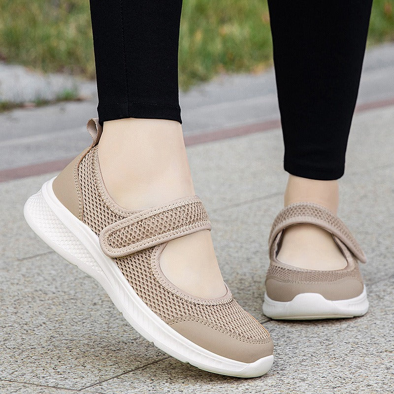 Zapatillas ortopédicas mujer transpirables con velcro - Hilda