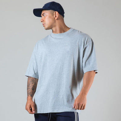 Camiseta hombre algodón corte holgado manga corta - Jacob