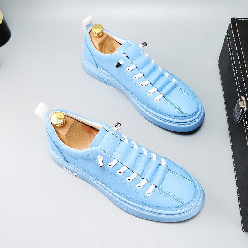 Zapatillas casuales para hombre con diseño acolchado y cordones metálicos - Aurélien