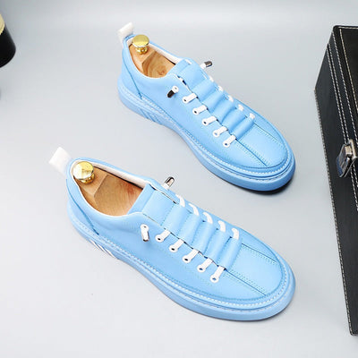 Zapatillas casuales para hombre con diseño acolchado y cordones metálicos - Aurélien