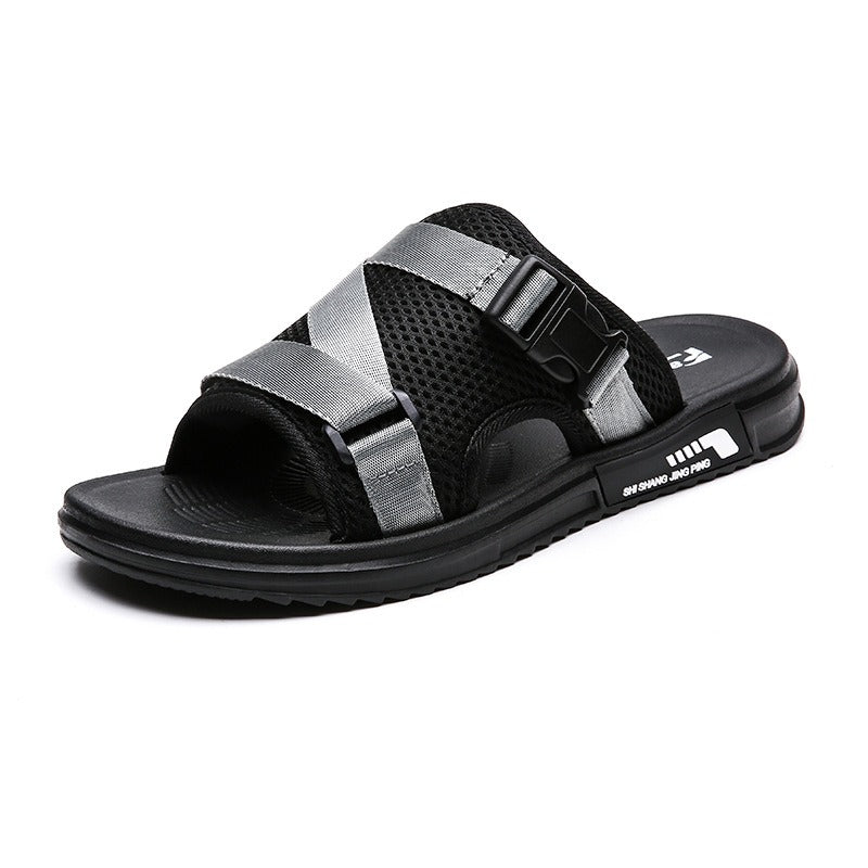 Sandalias casuales para hombre con malla transpirable estilo deportivo - Marco