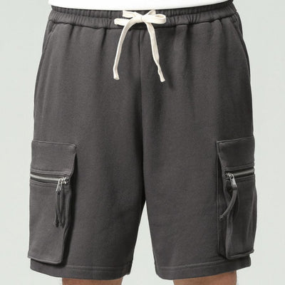 Pantalón corto cargo para hombre de algodón elástico - Milo