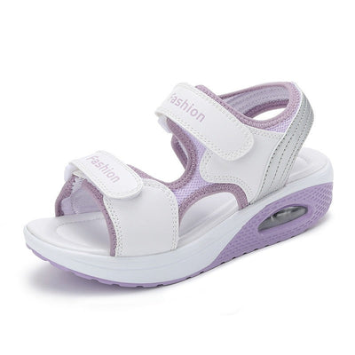 Sandalias plataforma mujer deportiva cierre velcro - Ayla