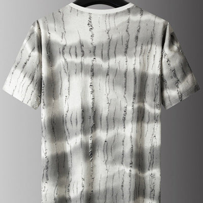Camiseta estampada efecto desgastado para hombre - Gaspard