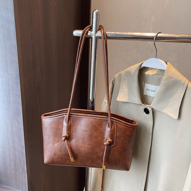Bolso de hombro para mujer de piel sintética estilo estructurado - Mireia