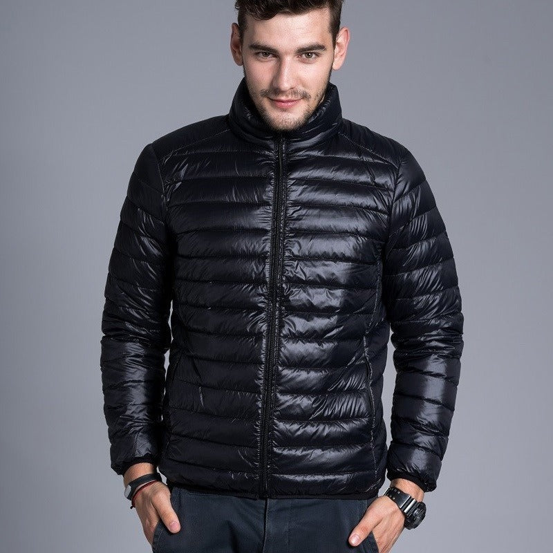 Chaqueta acolchada ligera hombre con capucha y cremallera - Tidus