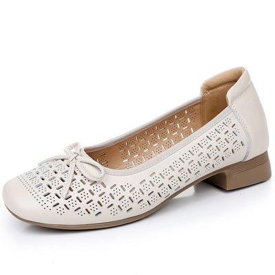 Zapatillas ortopédicas mujer transpirables moño corte láser - Ninel