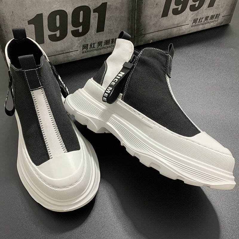 Zapatillas urbanas de plataforma con contraste - Darek
