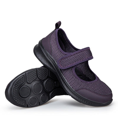 Zapatillas ortopédicas mujer transpirables con velcro - Hilda