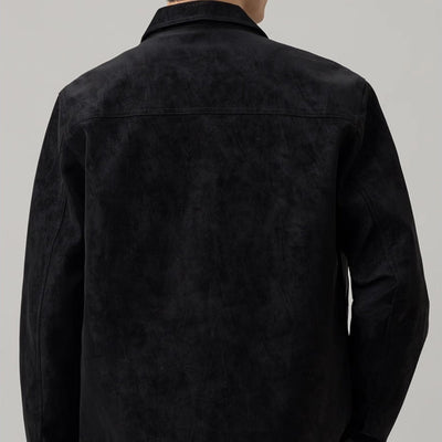 Chaqueta efecto gamuza para hombre - Renan