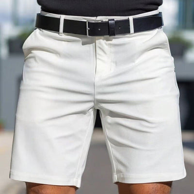 Pantalones cortos para hombre deportivos ajuste entallado tejido elástico - Ignacio