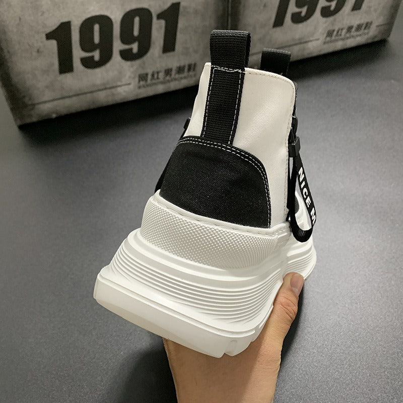 Zapatillas urbanas de plataforma con contraste - Darek