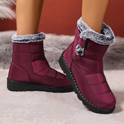 Botas mujer invierno forradas térmicas con suela antideslizante - Lana