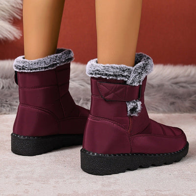 Botas mujer invierno forradas térmicas con suela antideslizante - Lana