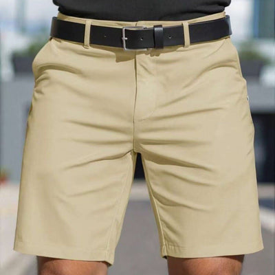 Pantalones cortos para hombre deportivos ajuste entallado tejido elástico - Ignacio