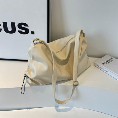 Bolso bandolera para mujer efecto de piel estilo fluido - Léa