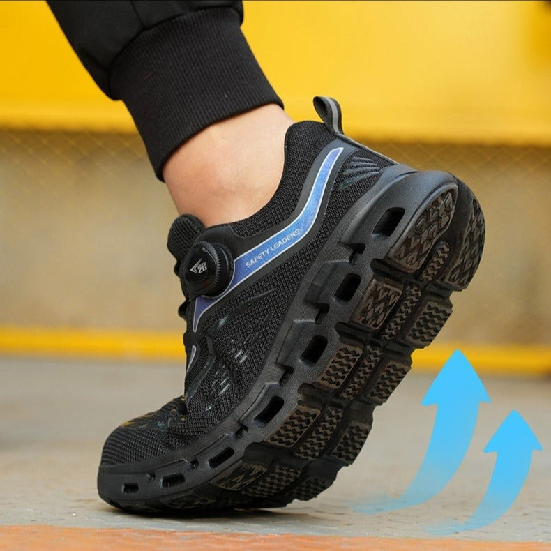 Zapatillas de seguridad para hombre con puntera reforzada y diseño deportivo - Javier