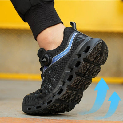 Zapatillas de seguridad para hombre con puntera reforzada y diseño deportivo - Javier