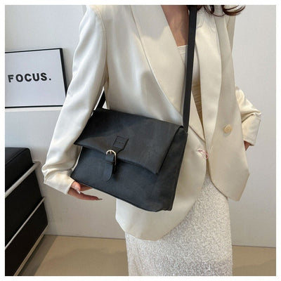 Bolso bandolera mujer piel sintética diseño minimalista - Léa
