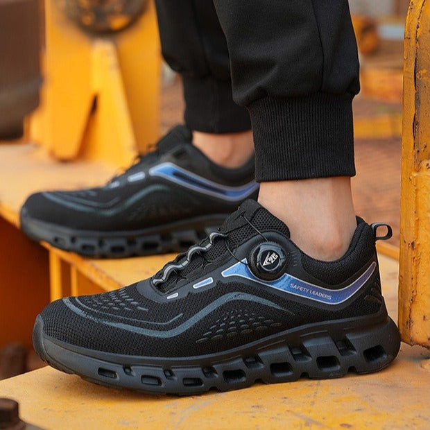 Zapatillas de seguridad para hombre con puntera reforzada y diseño deportivo - Javier