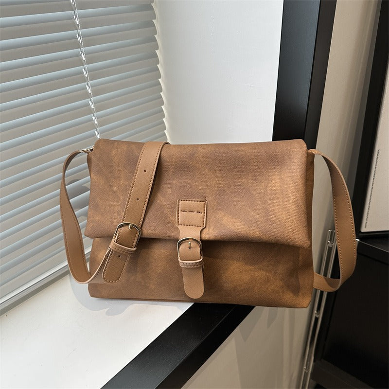 Bolso bandolera mujer piel sintética diseño minimalista - Léa