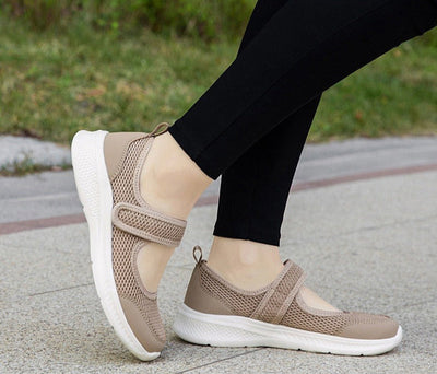Zapatillas ortopédicas mujer transpirables con velcro - Hilda