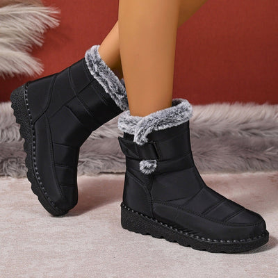 Botas mujer invierno forradas térmicas con suela antideslizante - Lana
