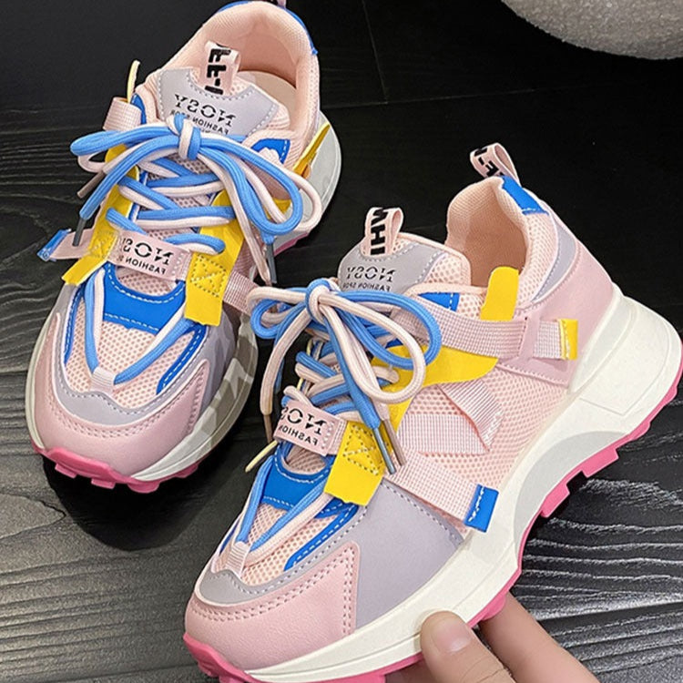 Zapatillas deportivas para mujer con malla transpirable estilo urbano - Dania