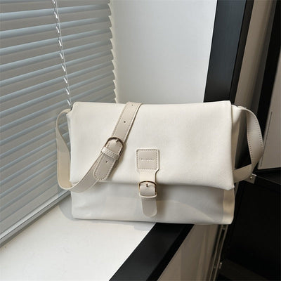 Bolso bandolera mujer piel sintética diseño minimalista - Léa