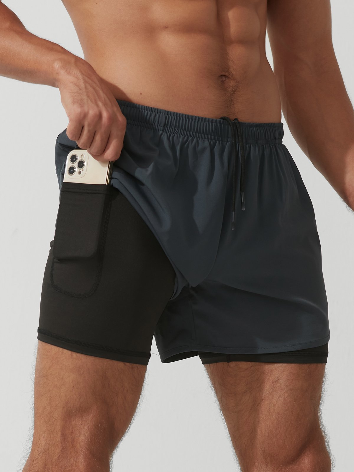 Interval Short 2 en 1 con Forro