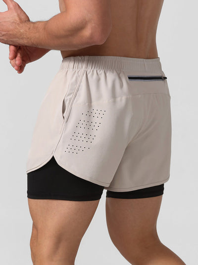 Interval Short 2 en 1 con Forro