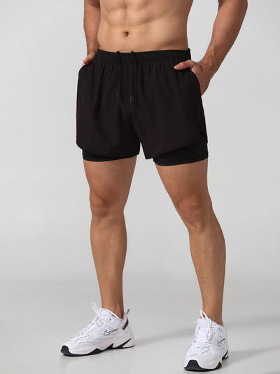 Interval Short 2 en 1 con Forro